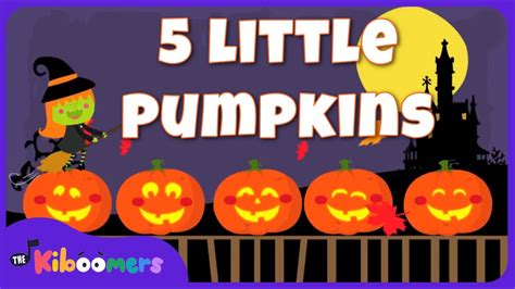 youtube 5 little pumpkins